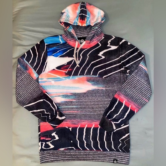 ☄️🦓INTO THE AM Retro Hoodie🦓☄️ - Picture 2 of 3